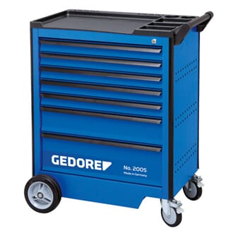 GEDORE 2005 Tool trolley with 9 drawers