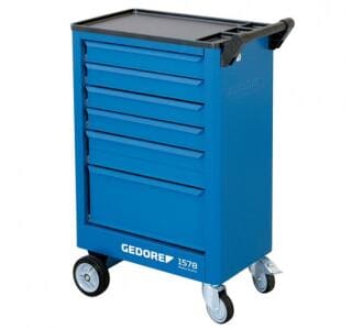 GEDORE 1578 Tool trolley with 6 drawers