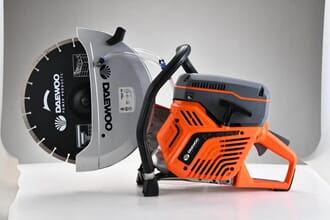 POWER CUTTER BENSIN 2T.74CC,  400MM INK BLAD, KJØREHJUL