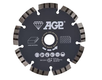 AGP CG150 HARD MATERIAL BLADES 2 PSC