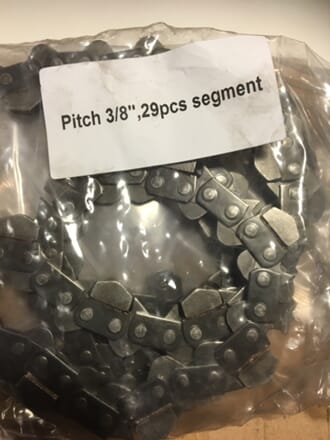 SPT DIAMOND CHAIN 3/8- 29 Segemnts (30cm)